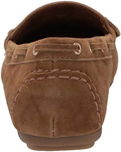Bella Vita womens Flat Loafer, Cognac Suede Leather, 7.5 X-Wide US | Image 2