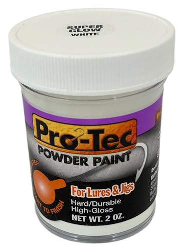 Pro-Tec Super Glow Powder Paint for fishing Lures and Jigs