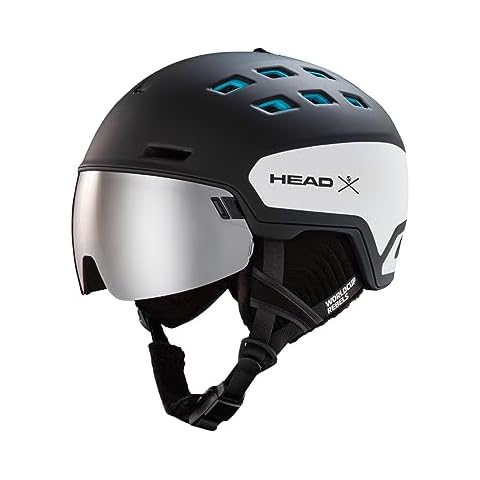 HEAD Radar WCR Ski Helmet with Visor Cover