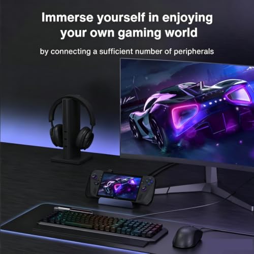 iVANKY 4K@144Hz Steam Deck Dock, 8-in-1 Docking Station with 100W Adapter - image 5