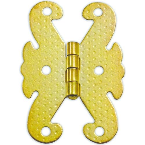 Menteşe, Kelebek Metal 40 * 65 mm Sarı (2 Adet)
