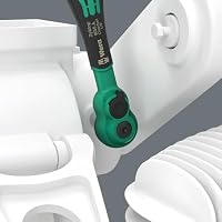 Wera 05005600001 8010 A Zyklop Comfort Knarre, mit Umschalthebel, mit 1/4"-Antrieb, 1/4" x 144 mm – Ansicht 2
