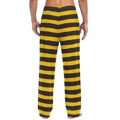 Green and Red Plaid Pajama Pants for Men Comfort Sleep Lounge Bottoms Straight-fit with Pockets S-XXL2