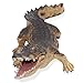 Gemini&Genius Crocodile Safari Animal Action Figure Toy with Moveable Jaw, Alligator Wild Life Zoo Animal Toy Figure for Kids Educational, Cake Toppers, Party Supplies, Ages 3+