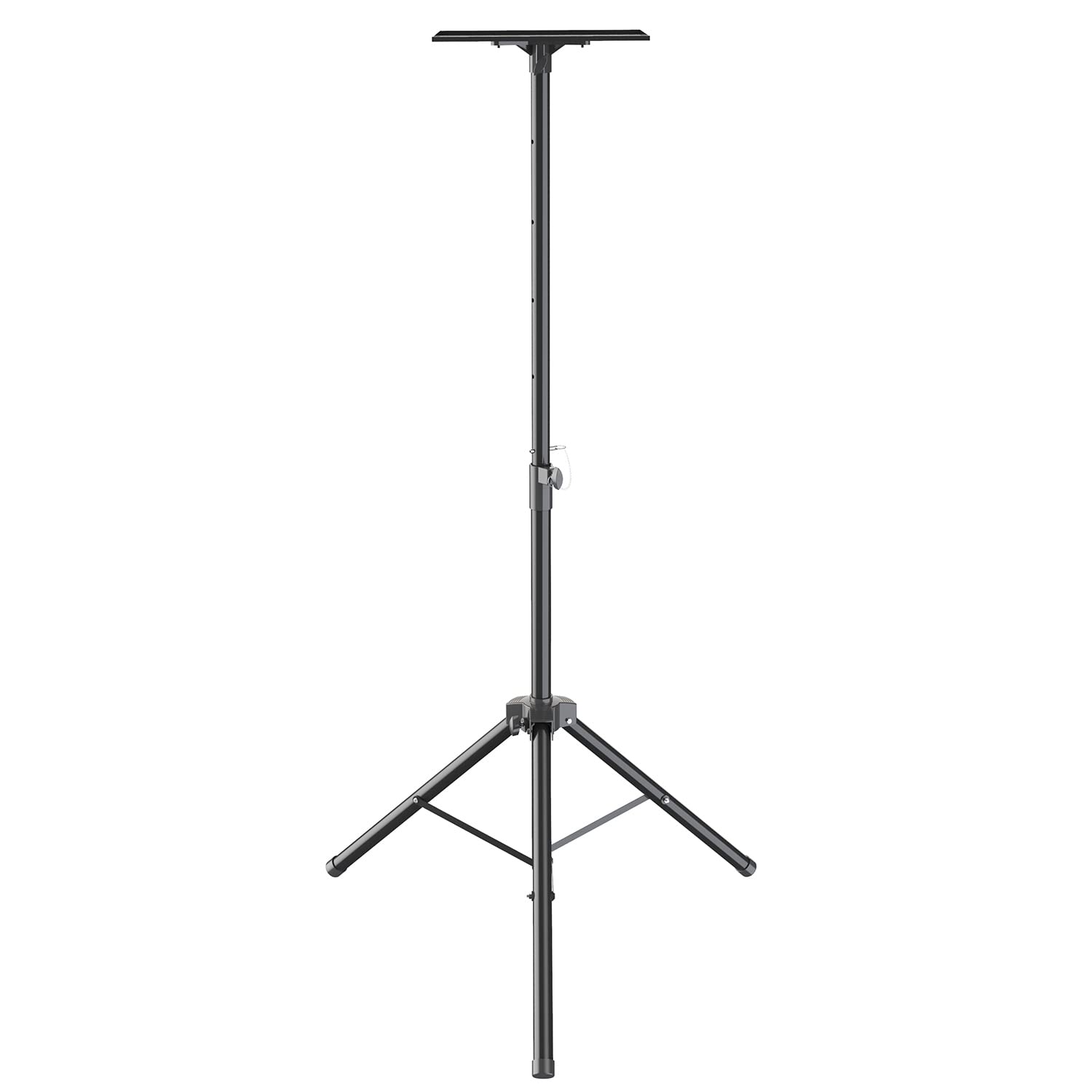 Maclean MC-953 Supporto per proiettore portatile e regolabile Stand in acciaio, regolabile in altezza 108-185 cm Supporto da Pavimento Regolabile