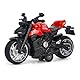 Fuwraixis 1:12 Legierung Motorrad,Motorradspielzeug zum Zurückziehen,Simulation Sitz,V4-Motorrad-Modell,Sammlermodelle Motorrad,Jungen Geschenk
