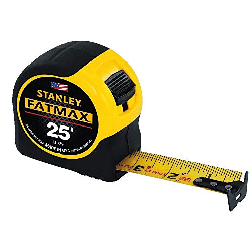 Stanley Tools 33-725 4 Pack 25Ft. Fatmax Tape Rule, Yellow #TOP1