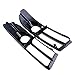 Car Fog Lights Grille Cover Auto Front Lower Bumper Racing Grills Fit for Audi A4 S4 B7 Sedan Avant Cabrio S-Line Quattro 2005-2009 8E0807681G 8E0807682F Fog Lights Grille