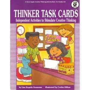 Paperback Thinker Task Cards Book