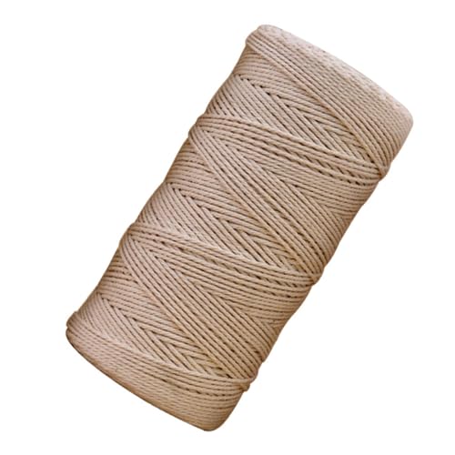Cuerda para macramé Gadpiparty de algodón trenzado ideal para tejer bolsas 2