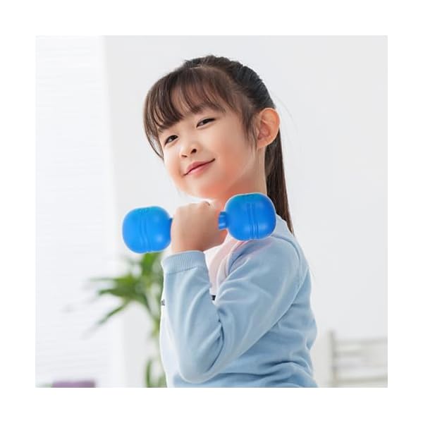 GANAZONO Kids Dumbbell Set 3 Pairs Small Kids Weights Interactive Children Toy for Hand Eye Coordination Exercise Home Play Training Children Weights Kids Supply - Image 3