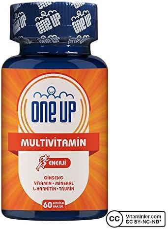 One Up Multivitamin 60 Capsules AROMA-FREE Color