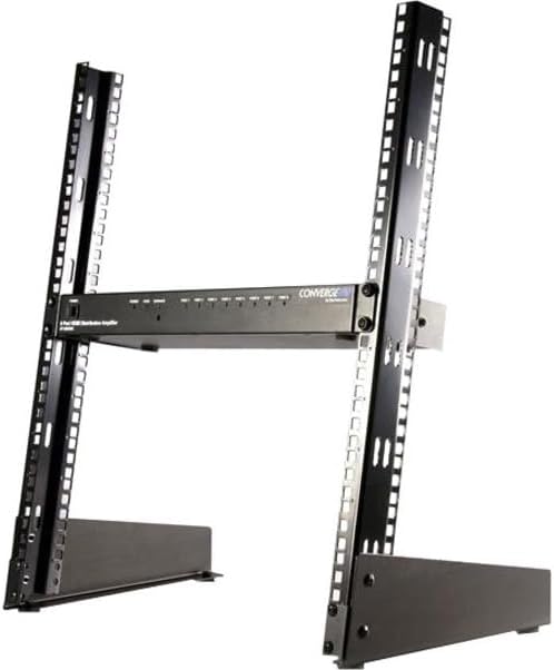 StarTech.com 12U Open Frame Server Rack - 19" 2 Post Network Rack – Free Standing Audio Video & IT Equipment (RK12OD) - Image 5