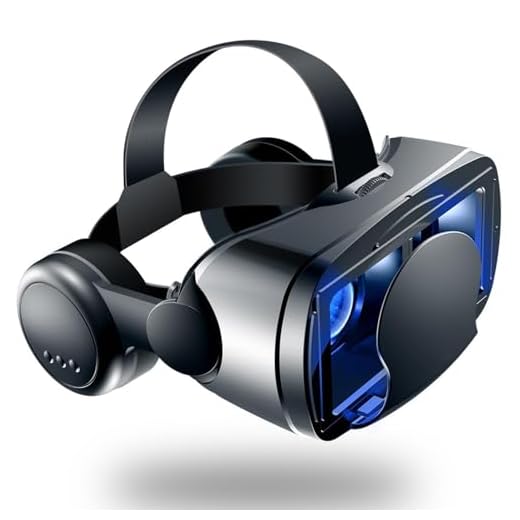 VR Headset 3D Óculos VR Goggles Construído Em Fone de Ouvido Alto-falante Capacete de Realidade Virtual 3D de 5 a 7 Polegadas para TV, Filmes por Telefone, Educação e Videogames