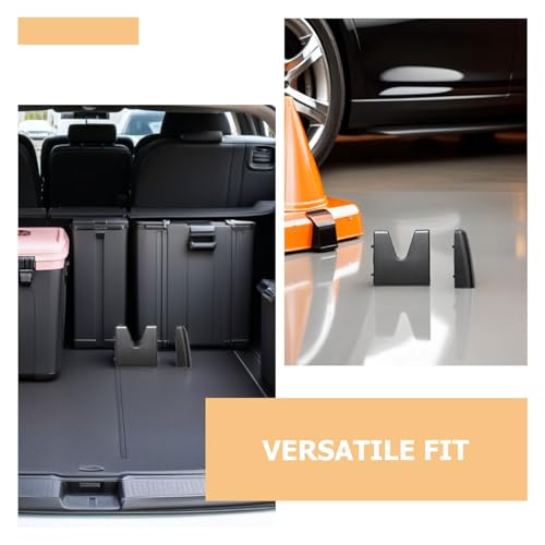 Rangement optimisé de coffre de voiture avec séparateurs élastiques - 4