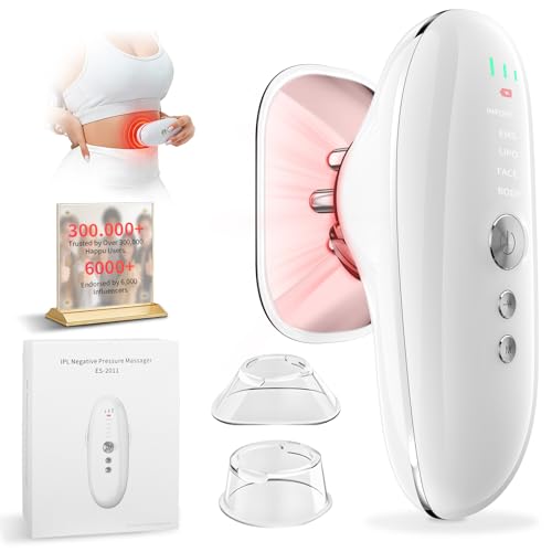 Body Sculpting Machine Lymphatic Drainage Massager Cellulite Massage Tool for Cupping Sculpt Fat Removal Skin Tightening After Weight Loss Triple Fusion Radio Frequency Device Remover Legs