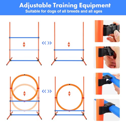 Uppallant Dog Agility Course Backyard Set thumb #3