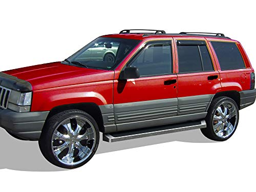 Estribos laterales APS compatibles Jeep Grand Cherokee 1994-1998 miniatura 2