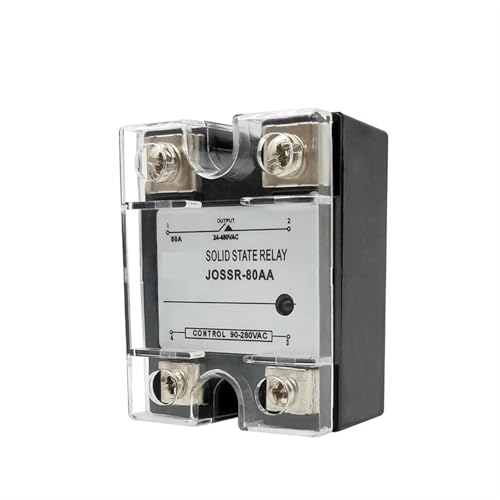 Relé monofásico de estado sólido AC a AC SSR-60AA interruptor electrónico 60A 2