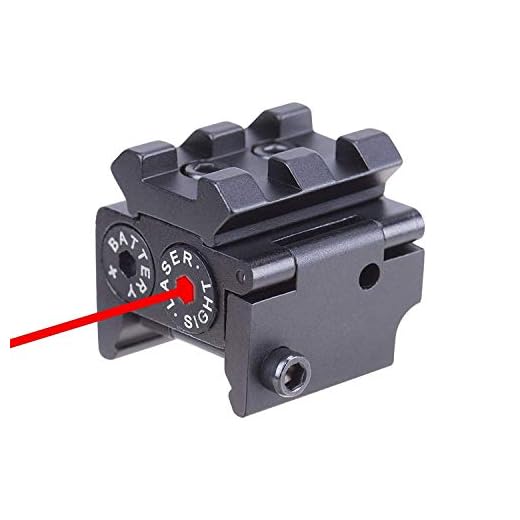 Hauska Tactique Mini Pistolet Laser Réglable Red Dot Sight Compact Fit Rail Mount 20mm Chasse Scopes Airsoft Lunettes de Visée