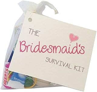 The Bridesmaid Novelty Survival Kit. Wedding gift for the bridesmaid. Keepsake wedding favour