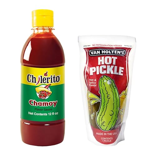TLT FOODS - Pack Chilerito Salsa Chamoy + Pepinillo encurtido Van Holten's (S - Hot)