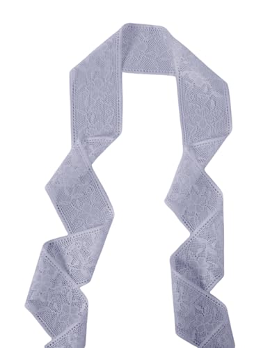 Image of RoseSeek Women's Lace Sheer Mesh Waist Scarves Lightweight Thin Skinny Scarfs Shawl Fashion Accessories