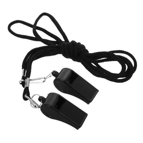 Set de 2 Silbatos ABS Duraderos con Cordón miniatura 1