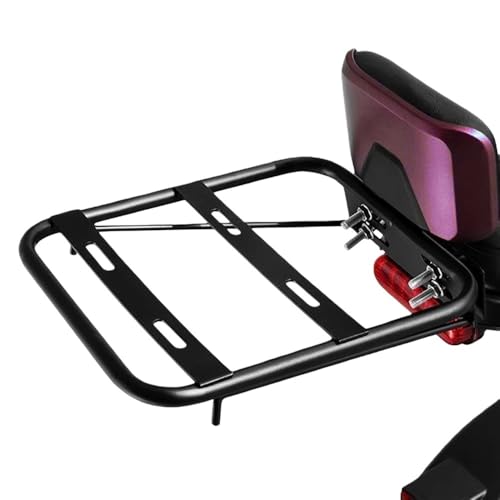 Porte-bagages moto générique et boîte de rangement arrière avec kit de montage complet