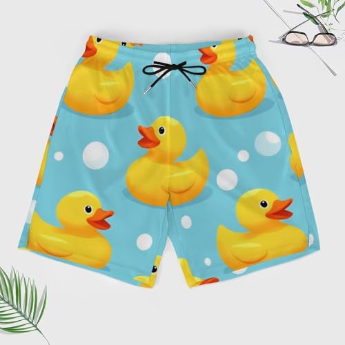 Supdreamc Comfort Swim Trunks Big & Tall Half Pants for Men Boy Fast Dry Sportwear3