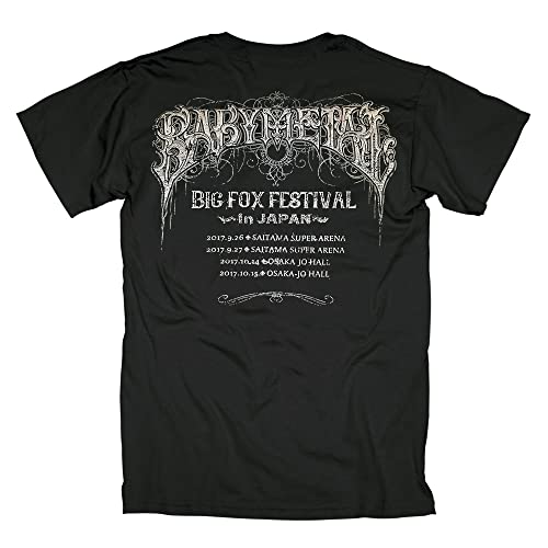 [LYNAX] ベビーメタル BABYMETAL ロック バンド tシャツ アメリカ 流行 欧米風 音楽 Tシャツ メンズ/レディース プリント スポーツ 夏服 トップス 半袖 無地 通気性 ファッション ゆったり