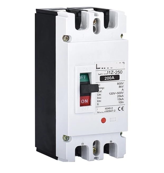 Disjoncteur DC 500V 315A pour sécuriser l'alimentation des kits solaires isolés