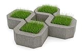 BETONEX Concrete Grass Pavers Breeze Block Paving Bricks Mold ABS 2mm Parking - Plastic Mold