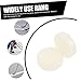 POPETPOP 2pcs Adjustable PVC Ice Hockey Pucks for Training Professional Anti-Skid Practice Pucks for Ice Hockey Sports