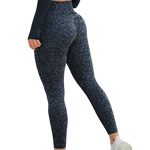 Correr elásticos para mujer en pantalones deportivos cintura alta tipo mallas de compresión