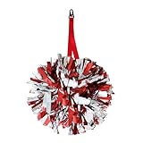 TEYOUYI Custom Made pom Holder for Cheerleading Accessories for Cheerleading pom poms No pom poms Included Red 1pcs