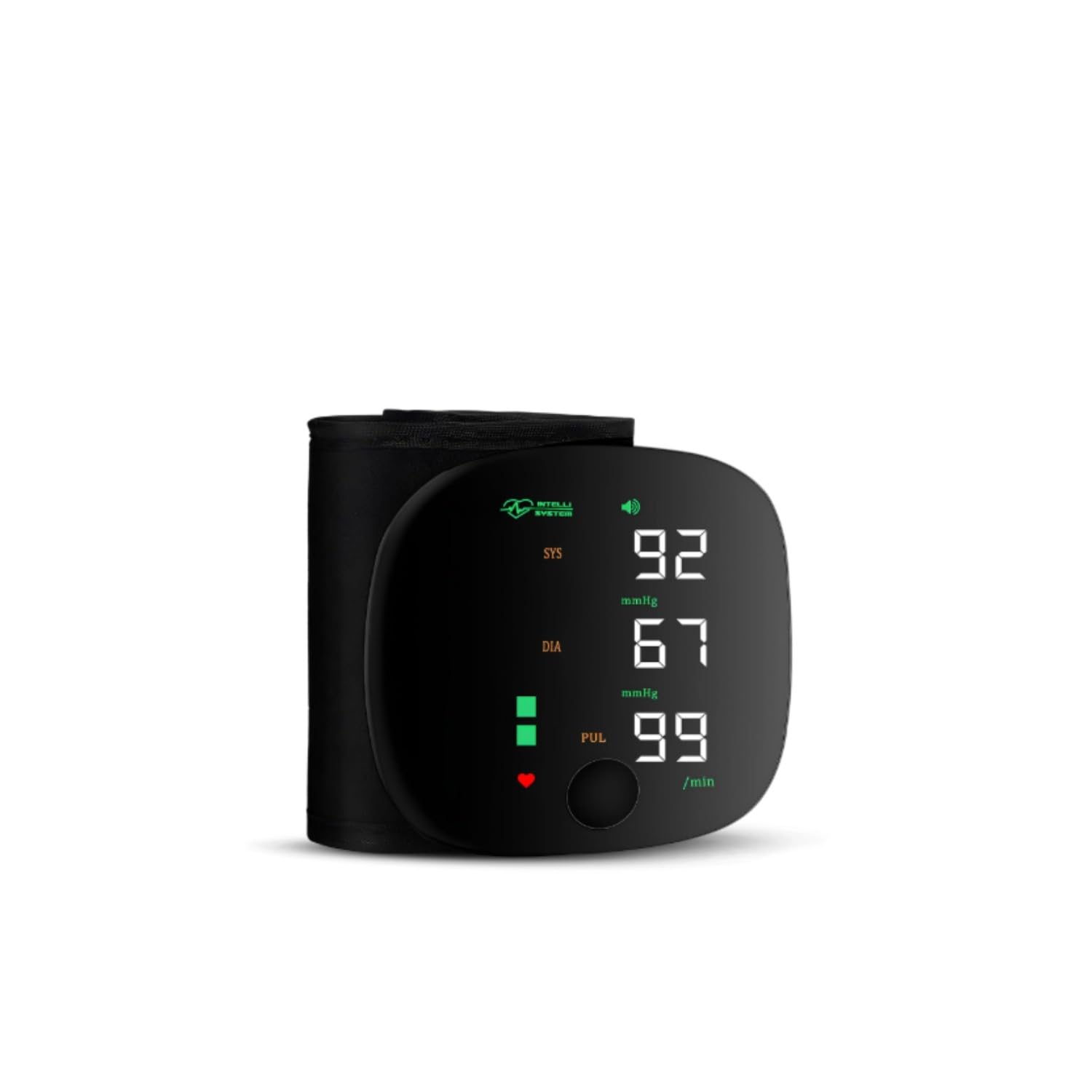 digital blood pressure monitor automatic upper arm bp machine with large lcd display blood pressure & pulse rate monitor one touch operation