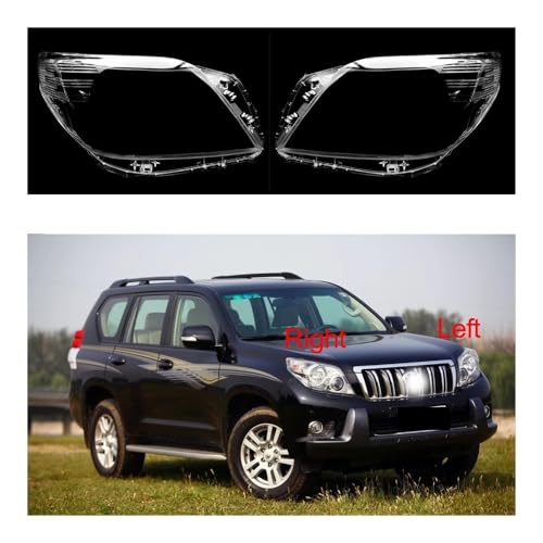 Verre de phare de voiture Prado idéal pour voyages de nuit