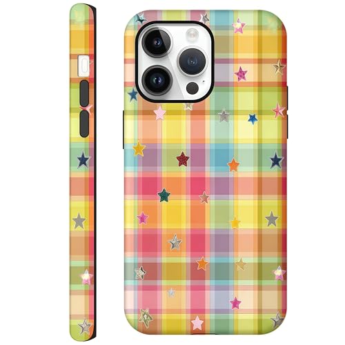 Idée cadeau fille : coque iPhone 12 Pro Max étoiles colorées