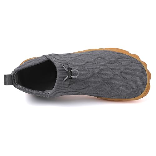 UMANPOO Men Hiking Water Shoes Barefoot Running Slip On Sneakers Casual Walking Slippers Gym Sock Flats Loafers Non Slip3