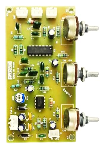 Image of 3 Way Active Crossover Filter Board Low Mid and High Outputs - Assembled Board