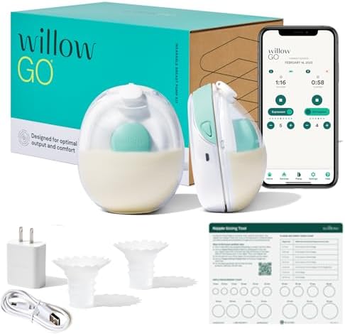 Willow Go - Hands Free Breast Pump - Wearable Breastfeeding Pump ...