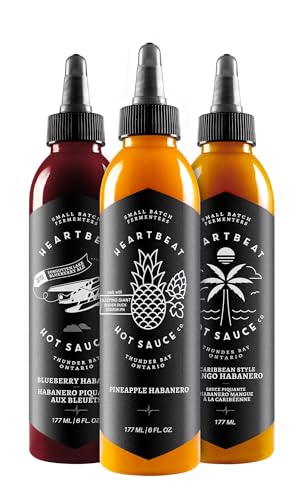 Heartbeat Hot Sauce Co. | Sweet Heat Variety Pack 6 oz. 3 pack