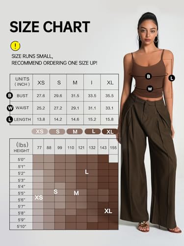 2 Pack Womens Cami Tank Scoop Neck Spaghetti Strap Tank Tops Basic Tight Camisole Shirts2