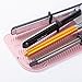 NovaPuff 1 Pack 6.5 x 9 Inch Pink Silicone Heat Resistant Mat, Large Curling Iron Mat Flat Iron Mats, Portable Travel Pad for Hair Styling Tools/Beauty Enthusiasts