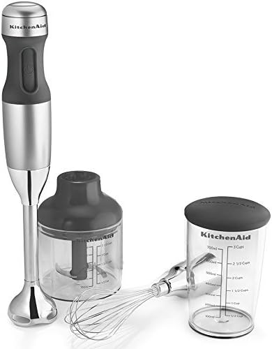 KitchenAid 3-Speed Hand Blender - Silver