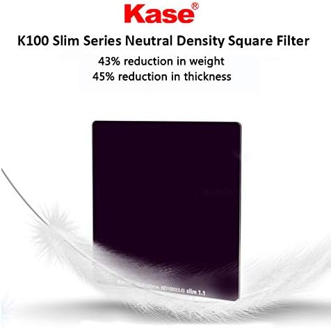 Miniatura 3 de Kase Wolverine Slim 0.043 in A prueba de golpes 3.937 in ND8 Filtro Densidad Neutra 8 Stop Vidrio Óptico 100 ND