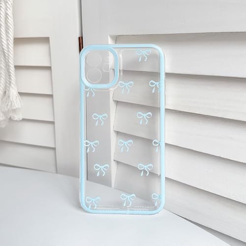 NITITOP Compatible for iPhone 11 Case Cute Ribbon Bow - Blue by NITITOP - Used condition - Image 3