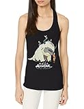 Nickelodeon Women's Last Airbender Avatar Gang Junior's Racerback Tank Top, Black, Large