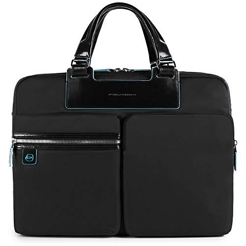 Preisvergleich Produktbild Piquadro Celion Ordner, Nylon, blau, 41 cm